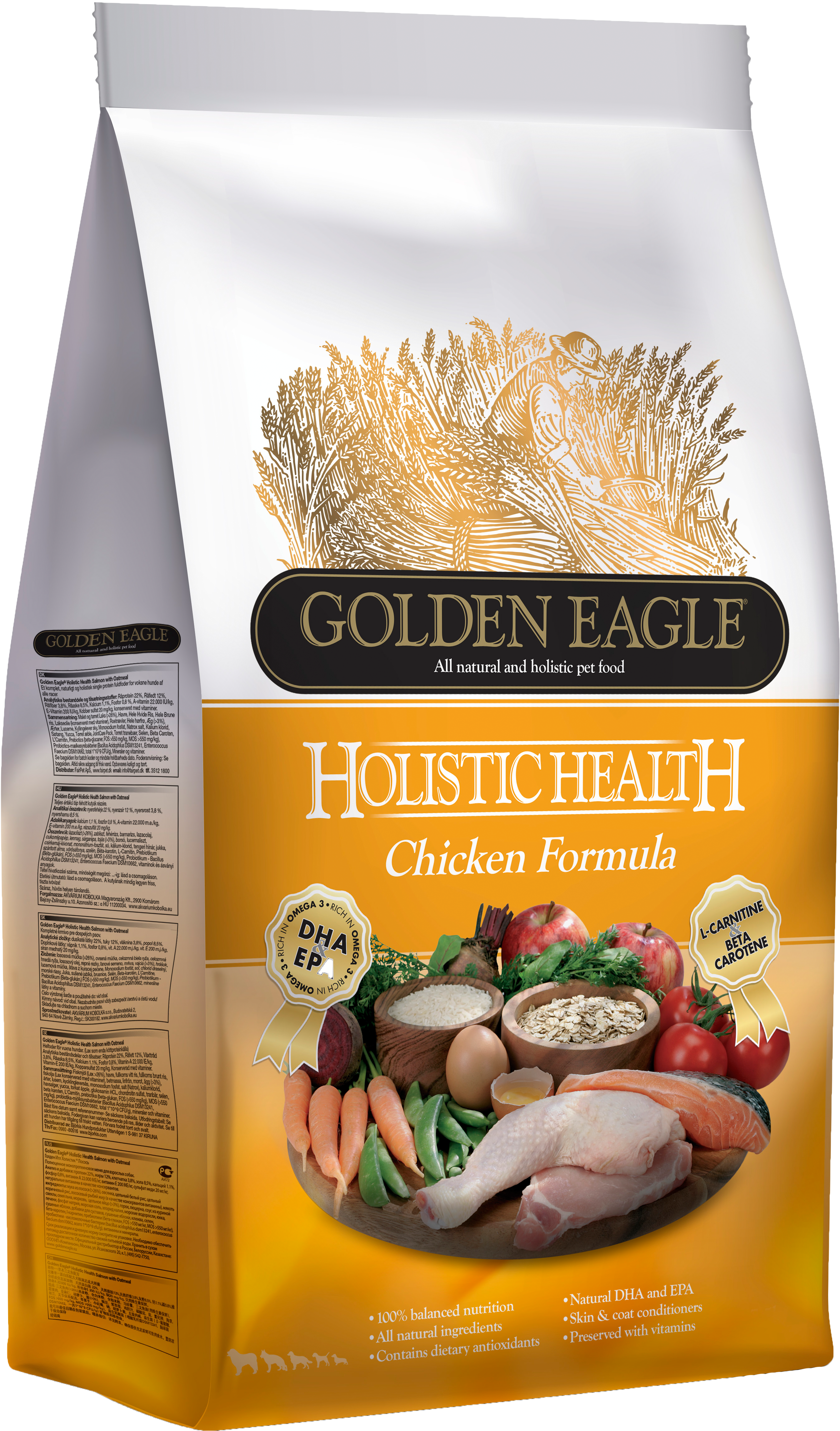 Golden eagle hypoallergenic 2025 lamb & rice